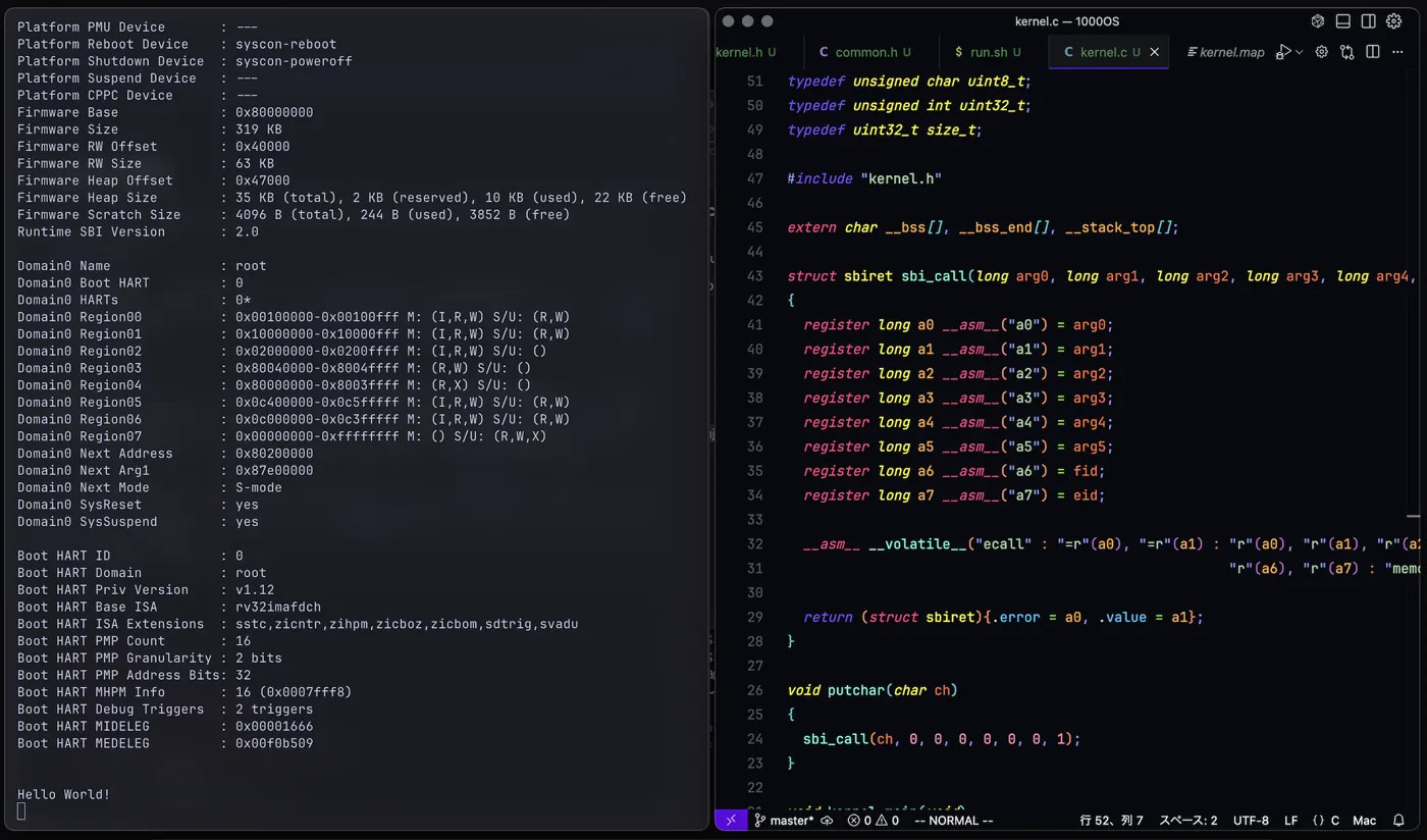 OS in 1,000 Lines